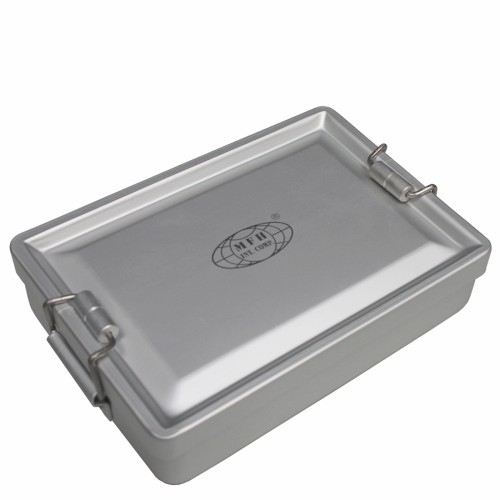 Preview: MFH Aluminiumbox, Aufbewahrungsbox, mit Deckel